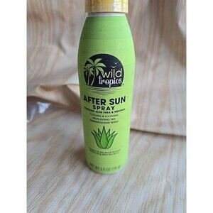 Wild Tropics After Sun Spray Aloe Vera & Menthol Cooling & Soothing-EXP 2/26